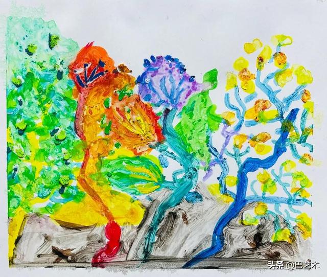 用油画棒玩出炫彩淋漓？你没见过的儿童色彩课