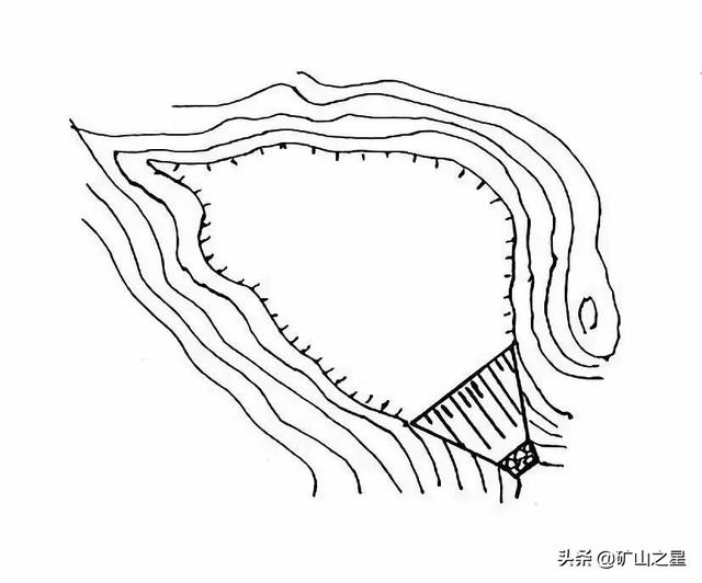 尾矿库安全超高示意图