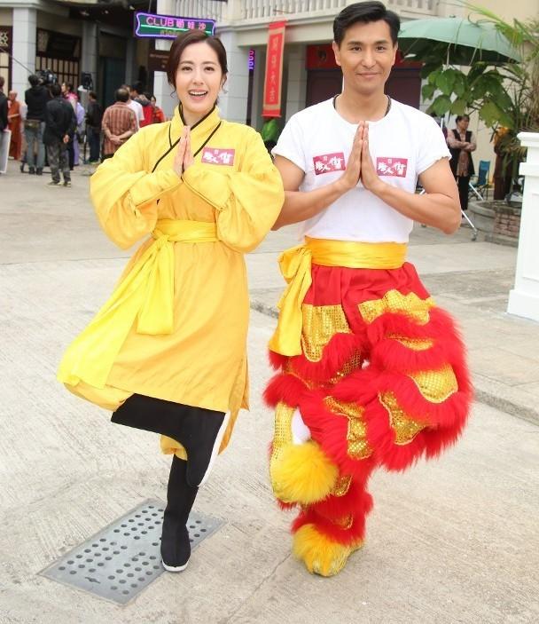 与人夫视帝在新剧有感情线！TVB单身视后为新角色练武扮演打女