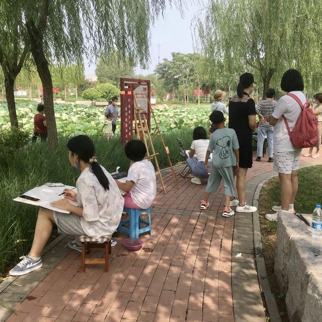 翰墨丹青·大美武清——陆惟华侯杏妹公益写生活动纪实