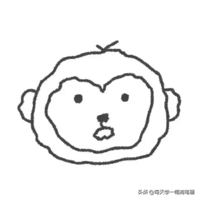 风的简笔画