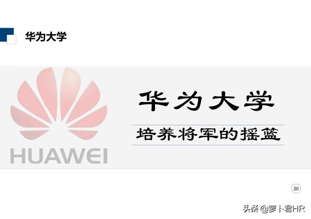 「标杆学习」华为大学培养体系