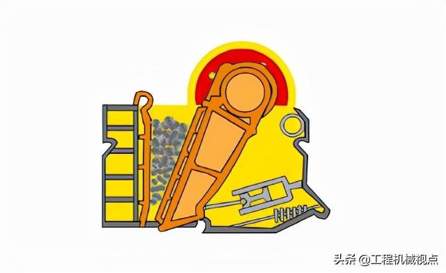 颚式破碎机调整板安装图