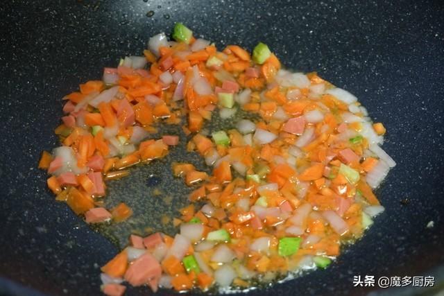 蛋炒饭的制作方法