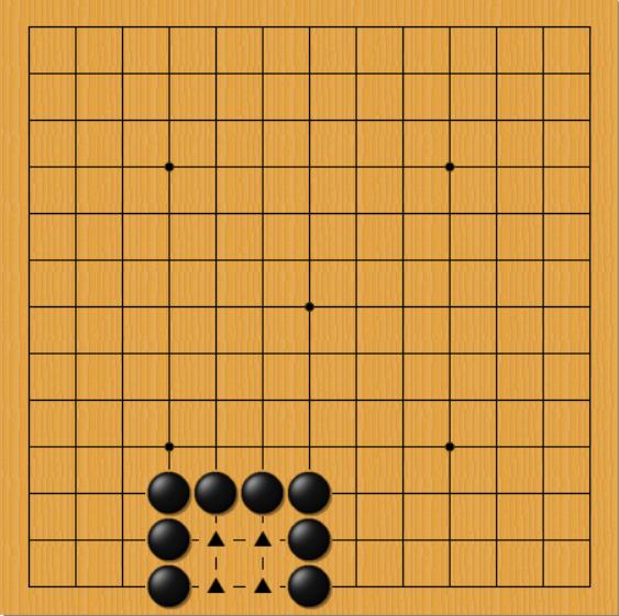 围棋里的目是什么意思