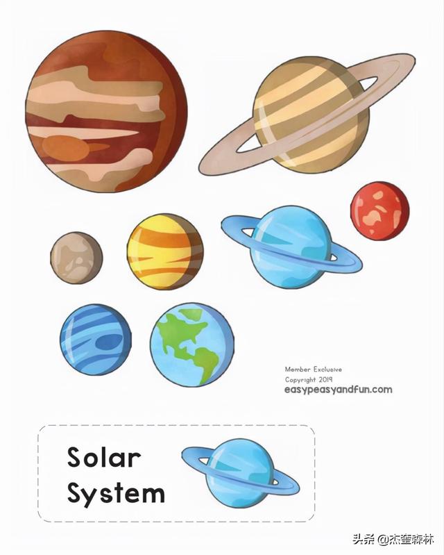 幼儿科普“太阳系”solar  system，这样做更有趣