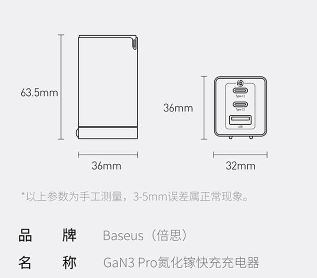 也来比较下倍思与努比亚65W