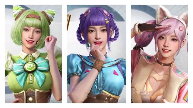 麻花辫吃鸡皮肤