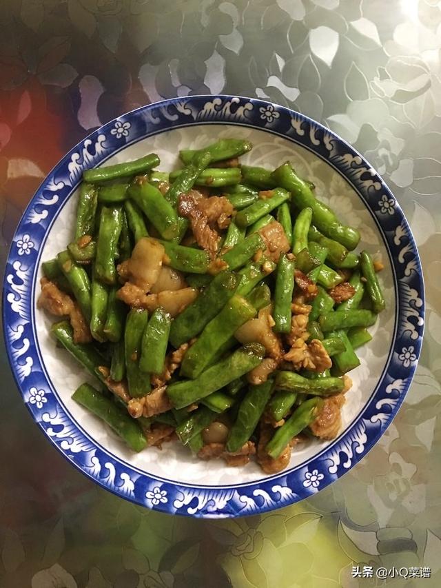 四季豆炒肉 四季豆炒肉