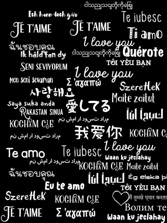 我爱你各国语言的读法和写法 (各国我爱你的读音与写法)