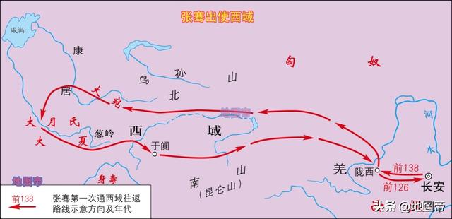 22张地图快速看汉朝历史（西汉和东汉）-第8张图片-看历史网