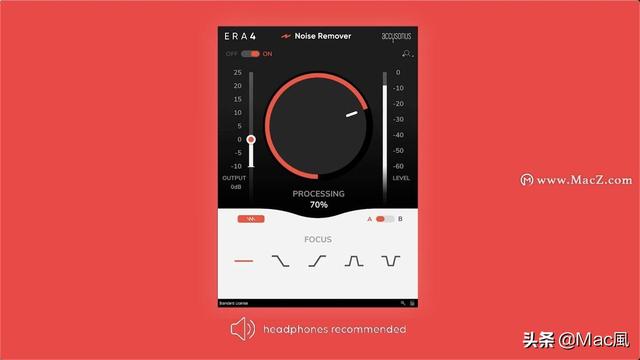 fcpx插件：嗡嗡噪聲噪音消除器Noise Remover v4.1.11激活版