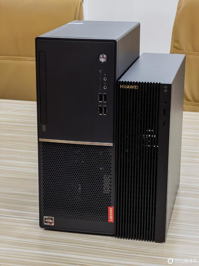 2099的銳龍APU主機，聯想M3900D開箱，對比華為MateStation B515