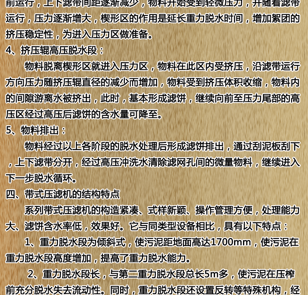 福清污泥脱水压滤机