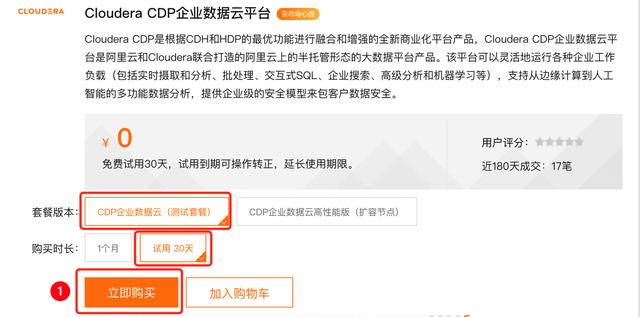 Cloudera CDP 企业数据云测试开通指导