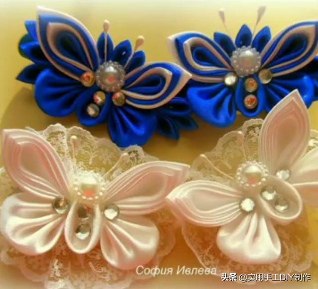 丝带diy(100款丝带花制作图解)_手工miao