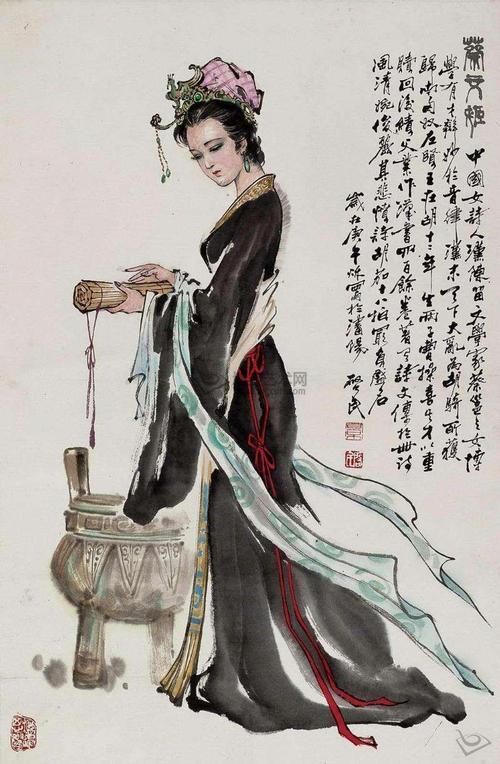 蔡文姬：东汉大才女，一生三嫁，命运坎坷，却写出千古不朽名作