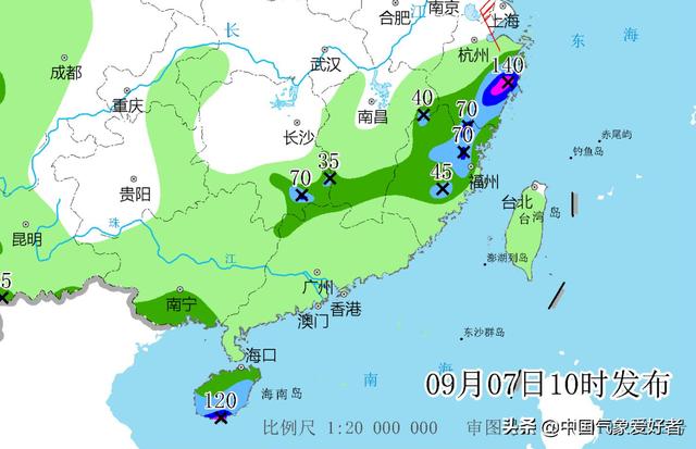 猛烈暴雨将袭海南浙江，双台风提前登陆？分析：是土台风和冷空气