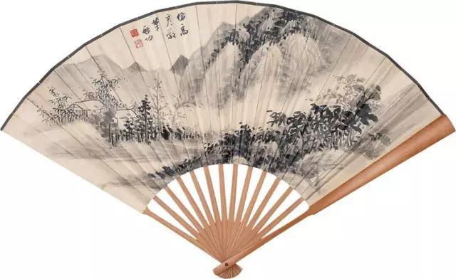 这幅精美的山水画共70幅插图
