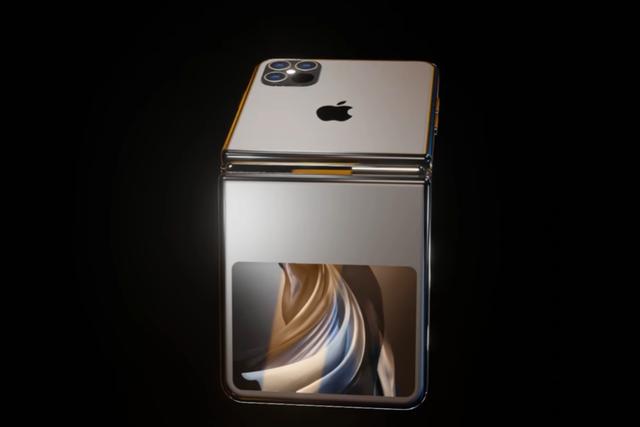 iPhoneZFlip概念图：5000万三摄+无折痕屏幕，配2.8英寸超大副屏