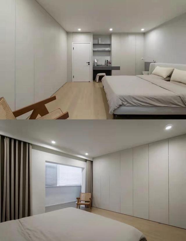 第二次装修，她坚持“去家务化”设计，入住一年后家里仍干净整洁