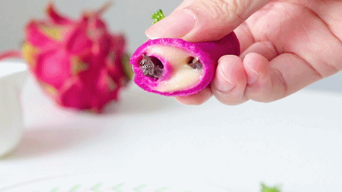 今日食谱「火龙果土豆泥卷」~宝宝辅食