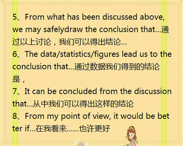 英语作文开头、结尾万能句型汇总，中考这样写，阅卷老师赞不绝口