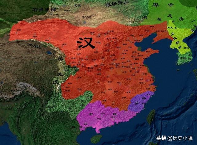 图解西汉两百余年疆域变化-第20张图片-看历史网