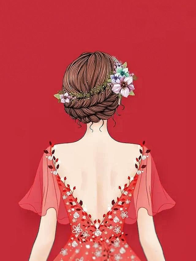 好看又高冷的背景图手机壁纸高冷女神背影