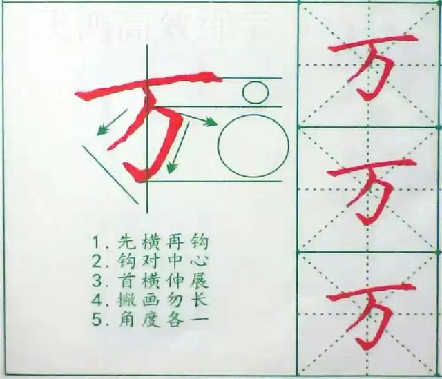 每日打卡100天高清电子版PDF50页，打印练习！给孩子的练字计划