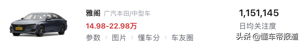 新车｜丰田占尽半壁江山，轿车还是主角！日系轿车热度前十盘点