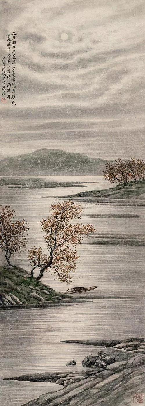 著名画家：陶冷月山水画鉴赏精选集插图