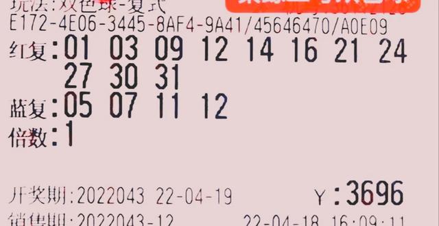 50倍冲击2.50亿！双色球第22043期晒票：不去抱怨，就会少些烦恼