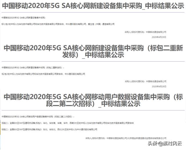 中国广电5G核心网超11亿的大单究竟会花落谁家？