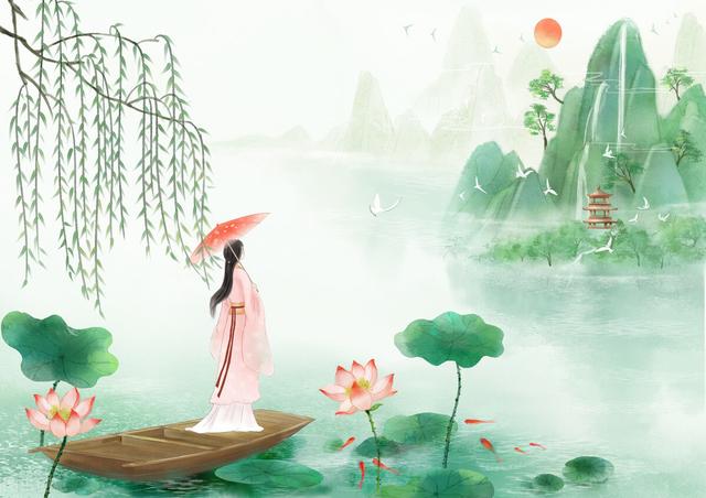 江南的烟雨，有一种不张扬的风情