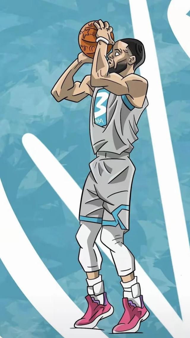 Basketball Wallpaper Issue 16“: James, Harden, Curry, Butler and other star cartoon  wallpapers | DayDayNews