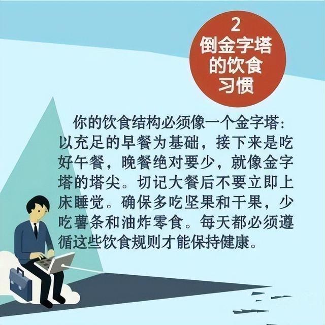 排名前十名的健康要素，你做到了几条，排名第一的你能做到吗？