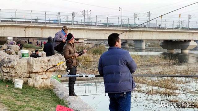 山東一河流入海口成天然黑坑，釣魚人蜂擁而至，魚獲到底怎麽樣？