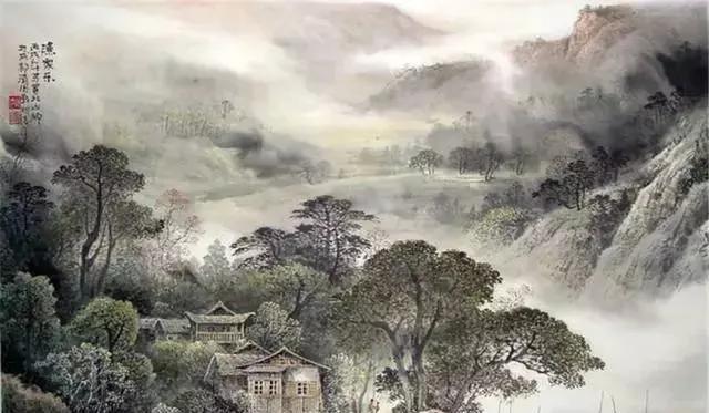 国色山水画插图