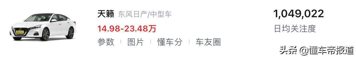 新车｜丰田占尽半壁江山，轿车还是主角！日系轿车热度前十盘点