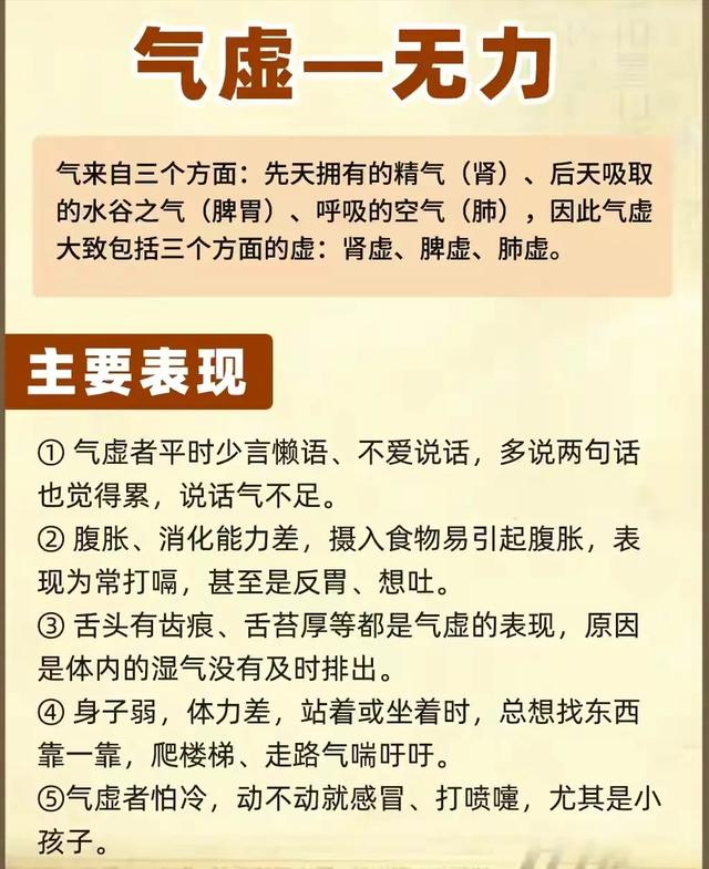 身体常见的几种虚证，建议了解