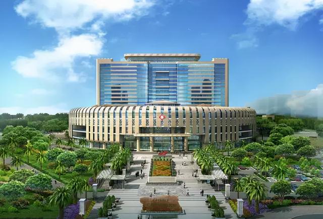 南甯一醫院，院內建築奇葩像馬桶，看過的人都稱：設計師腦洞真大