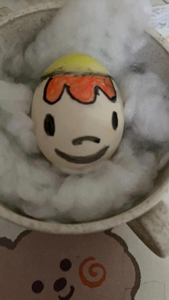 感恩节，学校安排的护蛋活动