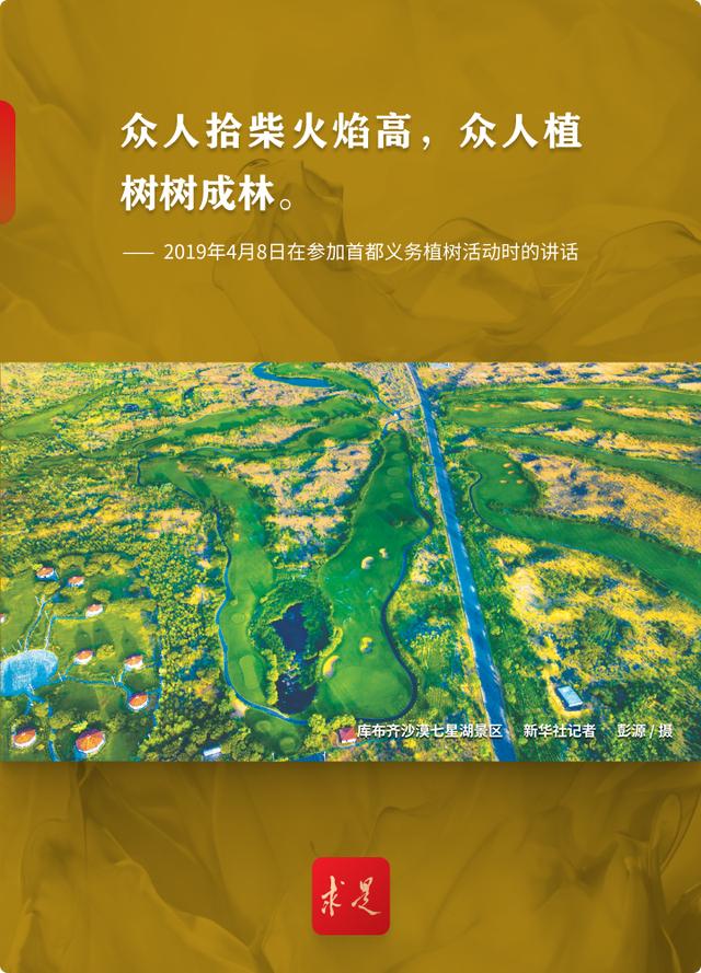 十年树木，总书记深情寄语