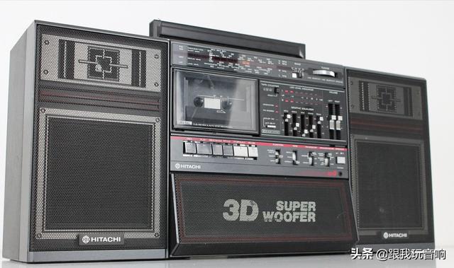 日立 Hitachi TRK-3D9 单卡收录机 4波段收音机 便携式立体声音响