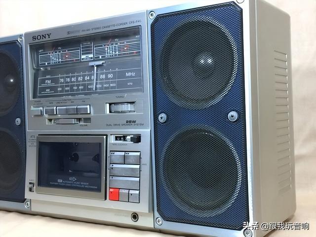SONY CFS-F40 索尼立体声收音机盒式磁带机音响