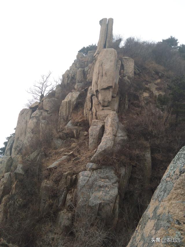 驢行泰山之黃崖山西山梁橫嶺