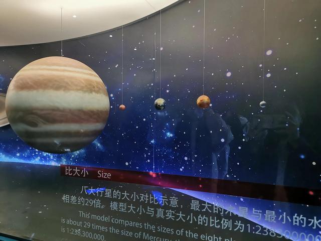 陪孩子去天文馆参观，学到了不少关于宇宙的知识