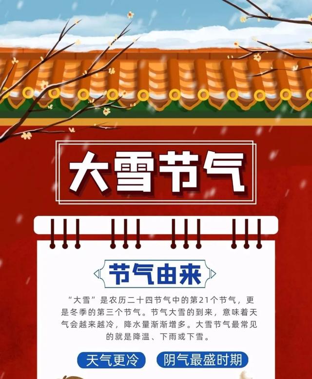 「2021.12.07」早安心语，大雪早上好祝福语图片带字，暖心的问候