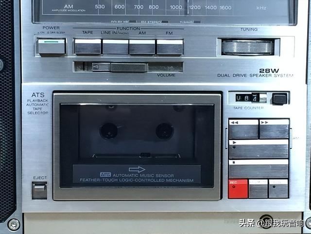 SONY CFS-F40 索尼立体声收音机盒式磁带机音响